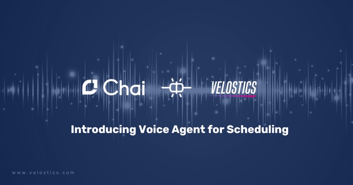 Velostics and Chai Partner to Introduce AI Voice Agent for Automated Scheduling